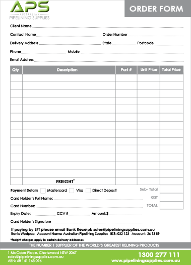 Order Form